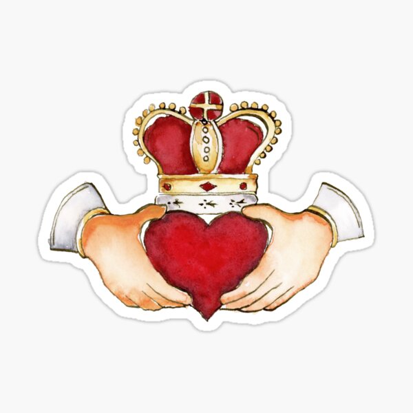 Claddagh Sticker