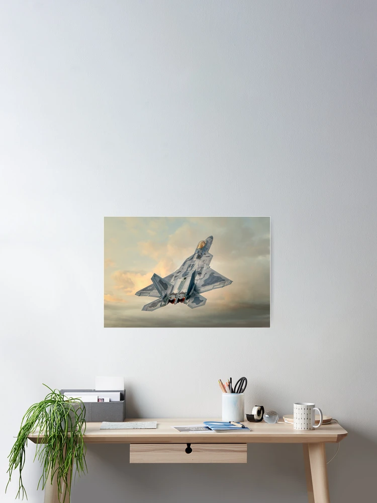 Thumbnail 2 of 3, Poster, F22 Raptor designed and sold by Steve H Clark.