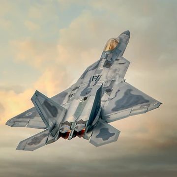 Artwork thumbnail, F22 Raptor by Steve H Clark