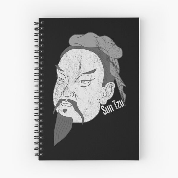 Item preview, Distressed Sun Tzu - B&W Graphic Text - Han Dynasty designed and sold by DeWinnes.