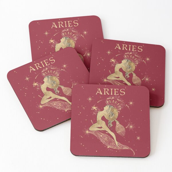 Item preview, Aries zodiac woman designed and sold by SpookyBat.