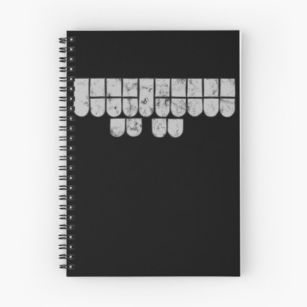 Item preview, Distressed Stenographer - B&W Stenotype Keyboard designed and sold by DeWinnes.