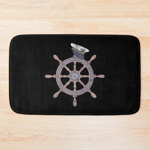 Item preview, Distressed Steering Captain - Wooden Wheel - Shipmaster designed and sold by DeWinnes.