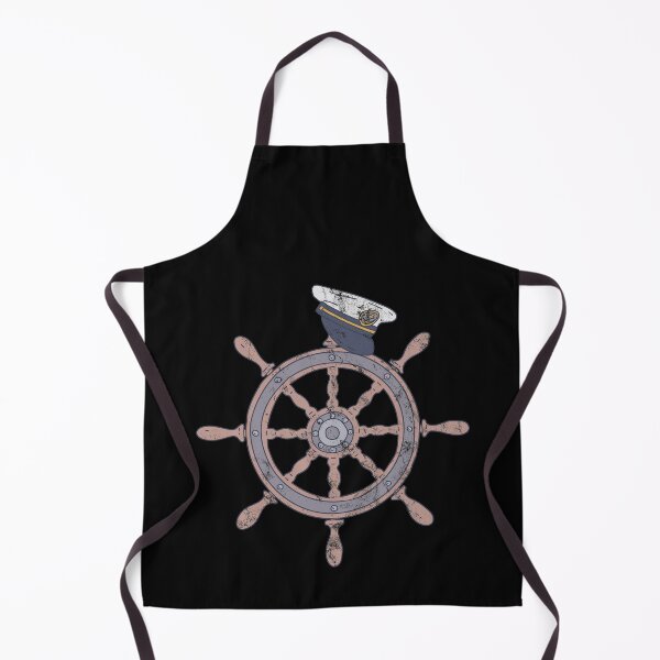 Item preview, Distressed Steering Captain - Wooden Wheel - Shipmaster designed and sold by DeWinnes.
