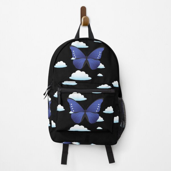 Item preview, Butterfly blue watercolor theme designed and sold by dreamofdenim.