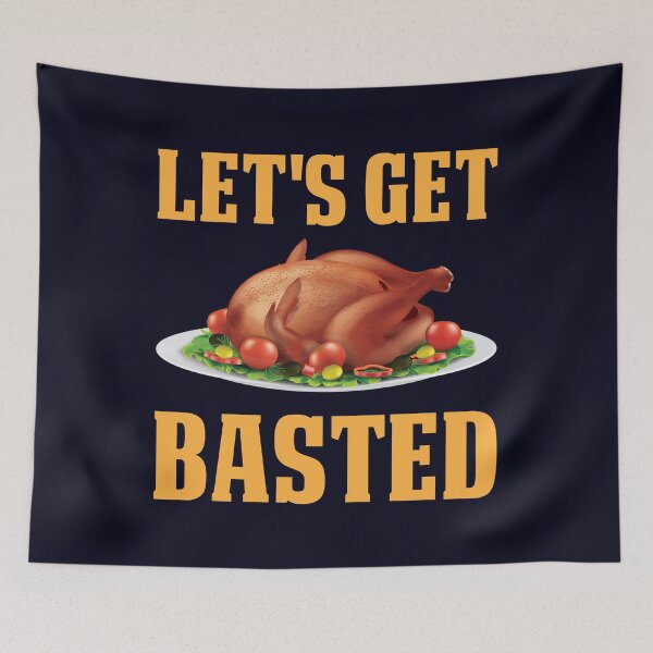 Item preview, Let's get Basted Turkey for Thanksgiving day designed and sold by mmos.