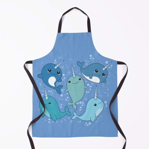 Item preview, Narwhal Pattern designed and sold by Mari Biscuits.