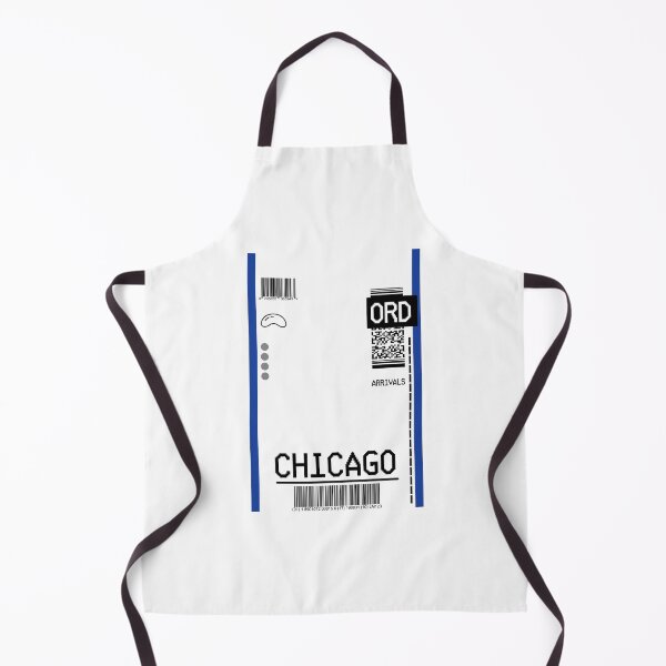 Item preview, CHICAGO PLANE TICKET AIRPORT TAG designed and sold by Glossypop.