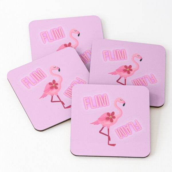 Item preview, FLIM FLAM PINK FLAMINGO  designed and sold by garhoud.
