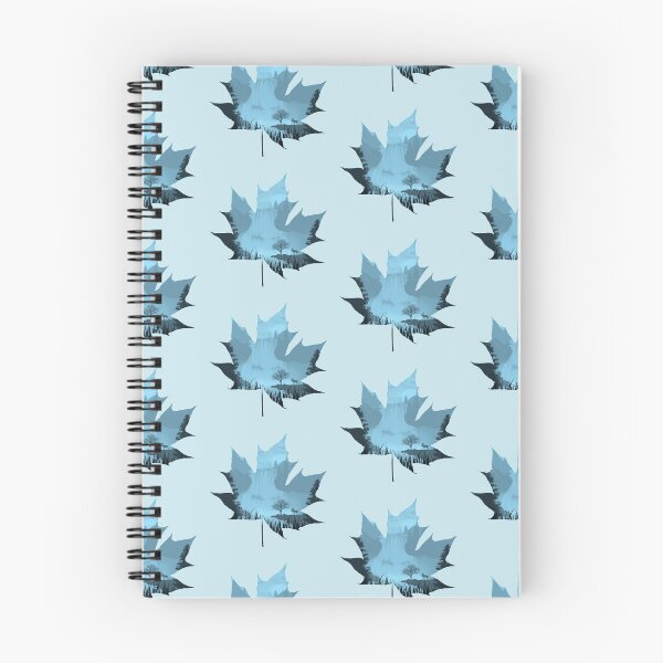 Item preview, Blue Maple Leaf Nauture Landscape designed and sold by Shop-Corsix.