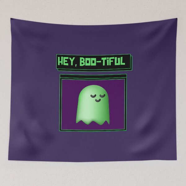 Item preview, Hey Boo-Tiful Halloween Ghost designed and sold by Ayurveda Fun Store.