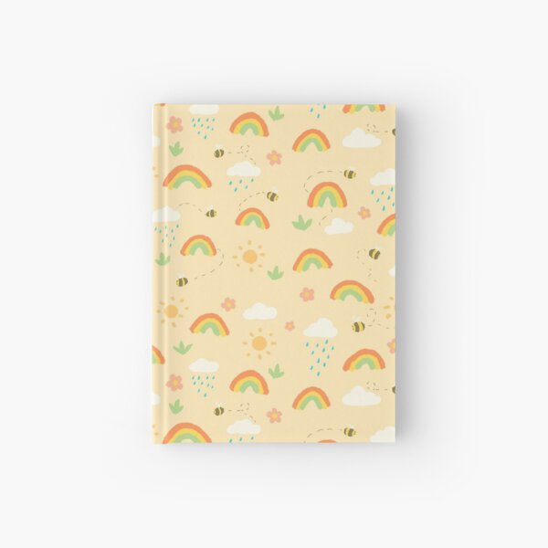 Rainbows & Bees Hardcover Journal