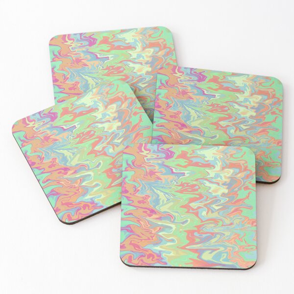 Item preview, Acidic Liquid Marble Pattern designed and sold by Wisps & Whiskers Designs.