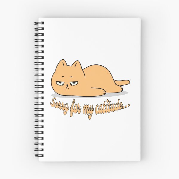 Item preview, Funny Bored Cat with Catitude designed and sold by PandaSoul.