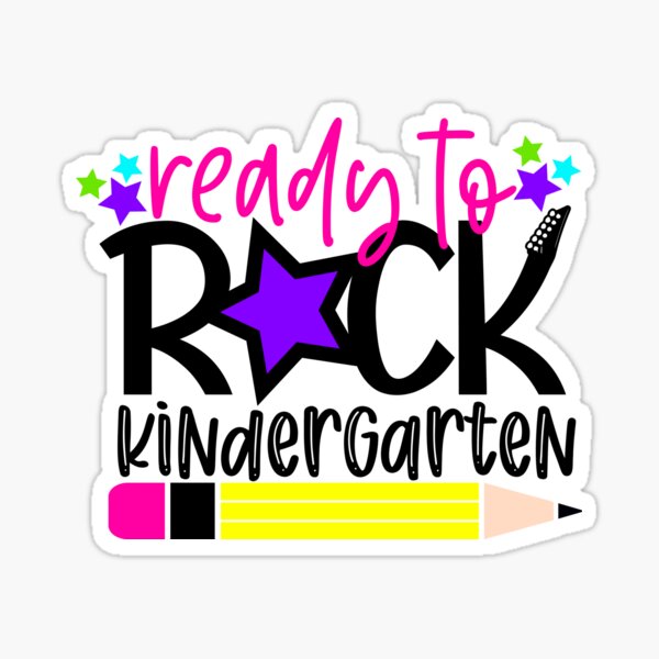 Item preview, Ready to rock kindergarten designed and sold by purpleblobart.