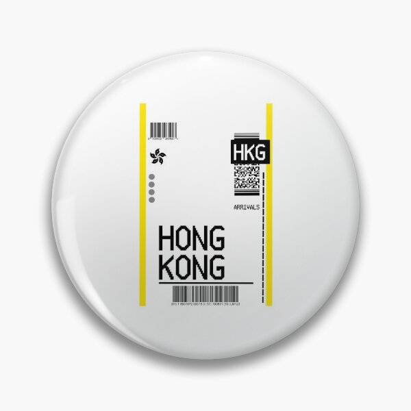 Item preview, HONG KONG PLANE TICKET AIRPORT TAG designed and sold by Glossypop.