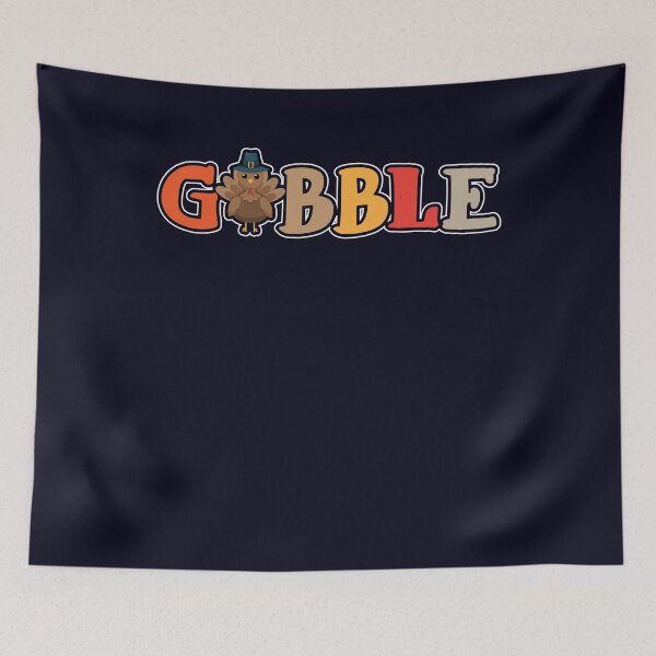 Item preview, Gobble Turkey Thanksgiving day designed and sold by mmos.