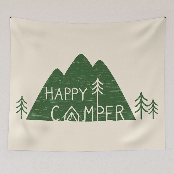 Item preview, Happy Camper - Green designed and sold by MSwiftDesigns.