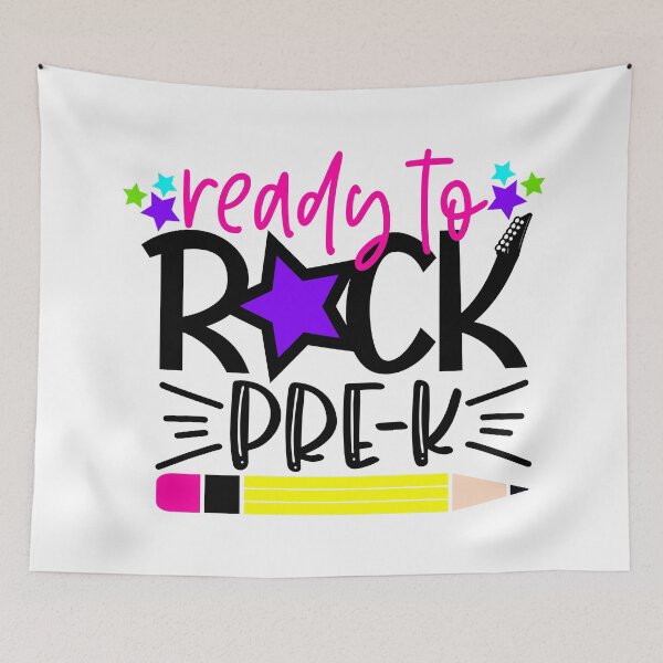 Item preview, Ready to rock Pre-k designed and sold by purpleblobart.