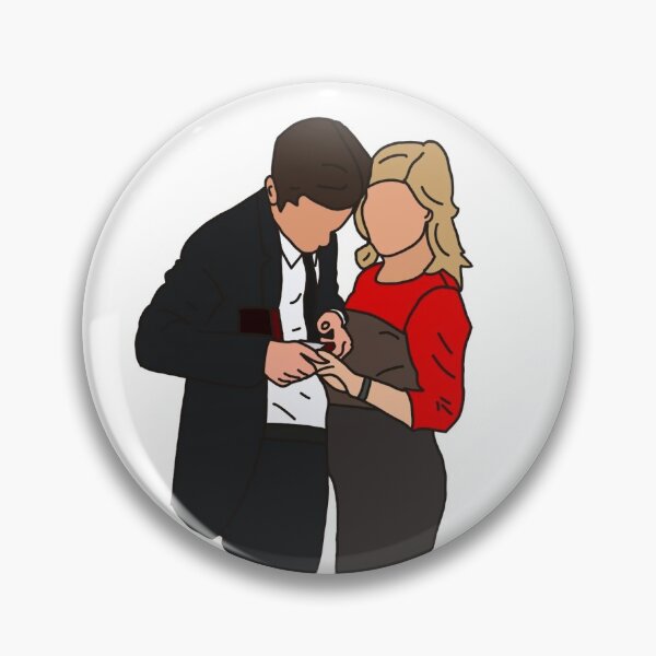 Item preview, Leslie Knope and Ben Wyatt! designed and sold by zzred.