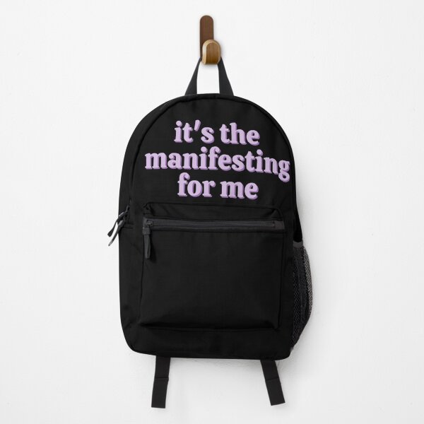 Item preview, It's The Manifesting For Me - Purple Meme designed and sold by magicae.