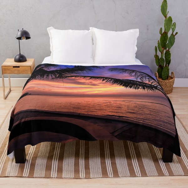Item preview, Dramatic Sunset with silhouettes palm in Thailand designed and sold by photo123pro.