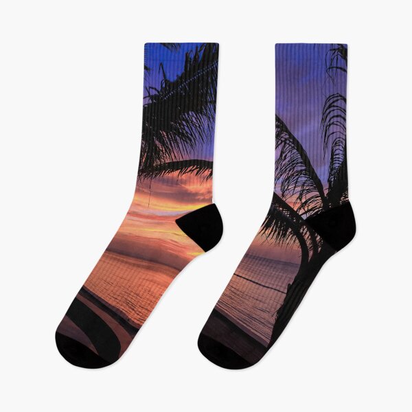 Item preview, Dramatic Sunset with silhouettes palm in Thailand designed and sold by photo123pro.