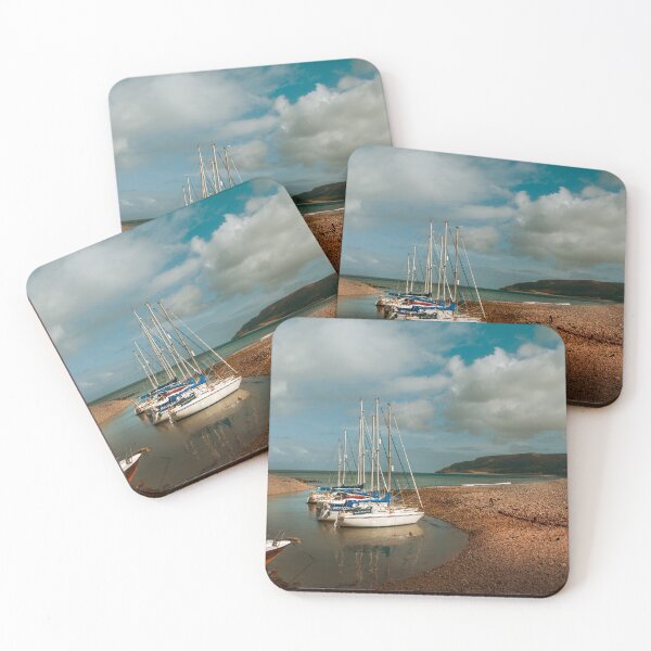 Item preview, Boats at Porlock Weir designed and sold by LindaCooke.
