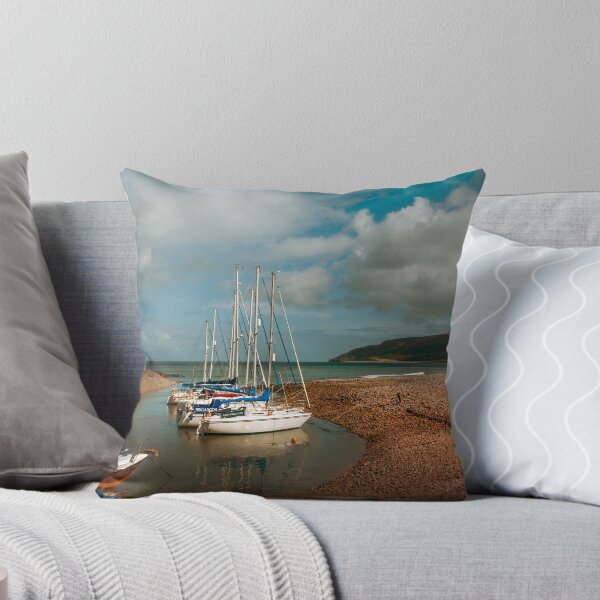 Item preview, Boats at Porlock Weir designed and sold by LindaCooke.