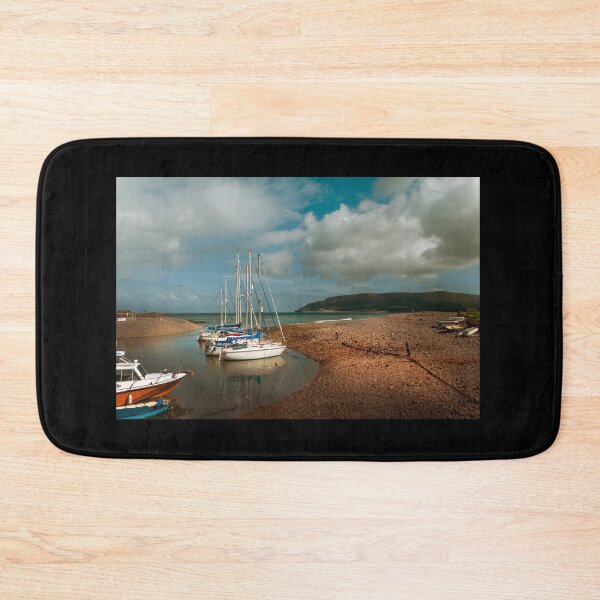 Item preview, Boats at Porlock Weir designed and sold by LindaCooke.