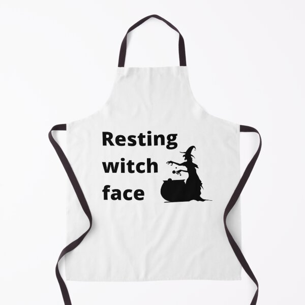 Item preview, Resting Witch Face designed and sold by sunandsnowglobe.