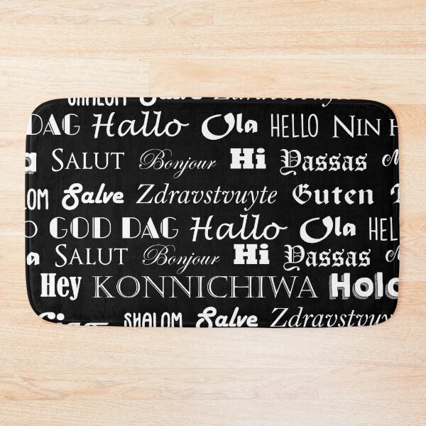 Item preview, Hello in Multiple Languages  designed and sold by Regan Crowley.