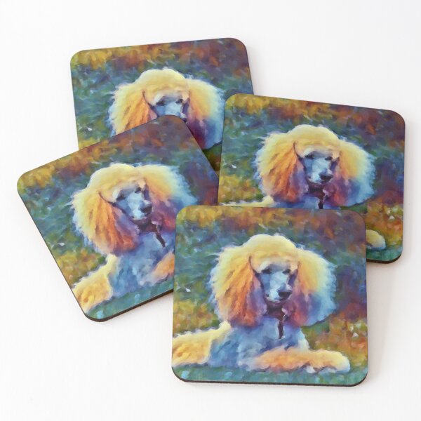 Item preview, Poodle relaxing in the sun designed and sold by ThePoodleandCo.