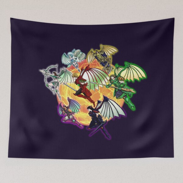 Item preview, The seven Dragoons designed and sold by Punkkommando77.