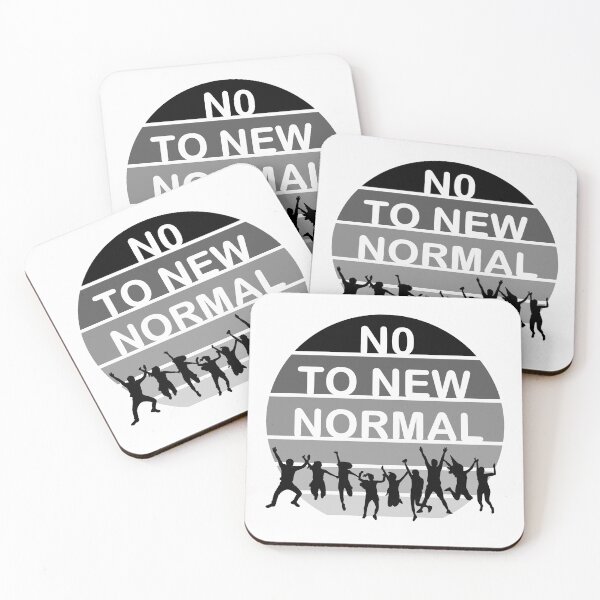 Item preview, No to new normal designed and sold by aktiveaddict.