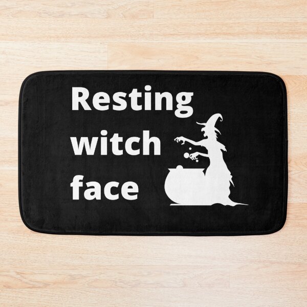 Item preview, Resting Witch Face designed and sold by sunandsnowglobe.