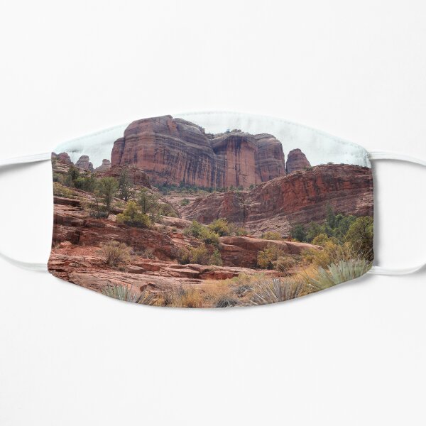 Rocky cathedral Flat Mask