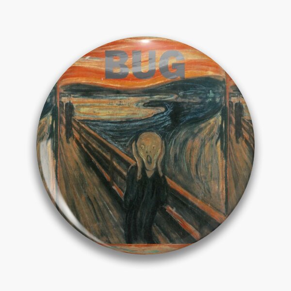 Item preview, The Scream Painting Programmer Version - Bug designed and sold by codingpotato.