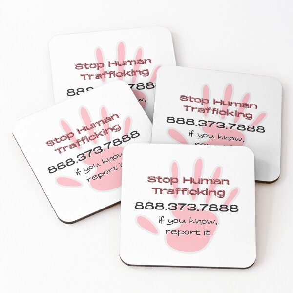 Item preview, Human Trafficking Hotline number designed and sold by Sweet Champagne Designs.