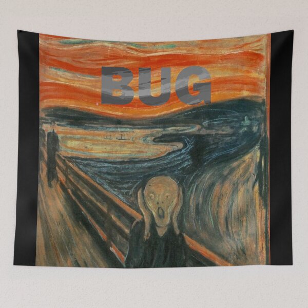 Item preview, The Scream Painting Programmer Version - Bug designed and sold by codingpotato.