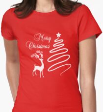 Merry Christmas Women's Fitted T-Shirt