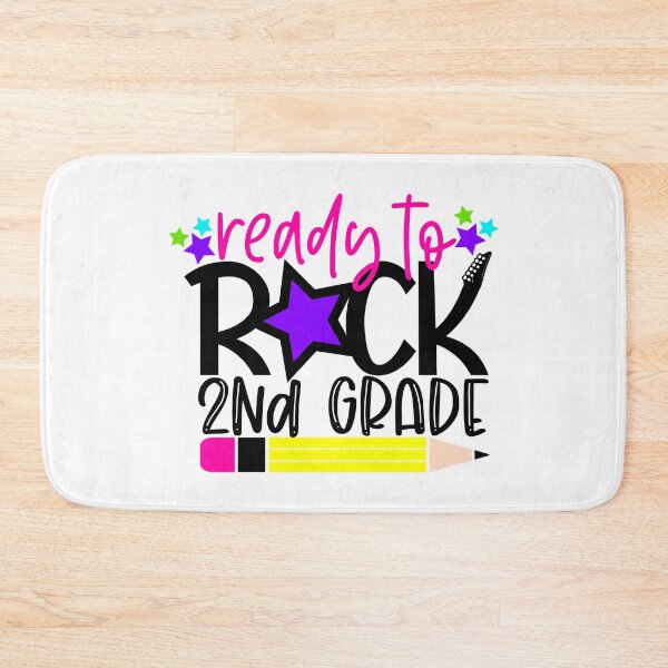Item preview, Ready to rock 2nd grade designed and sold by purpleblobart.