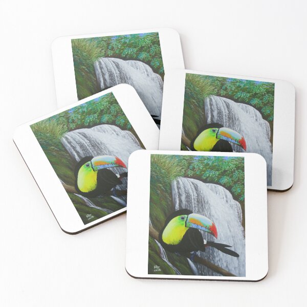 Item preview, Tropical waterfall designed and sold by LizBanegasArt.