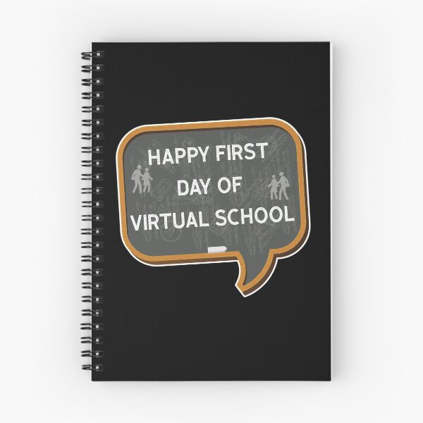 Item preview, Happy first day of virtual school designed and sold by letsgoh.