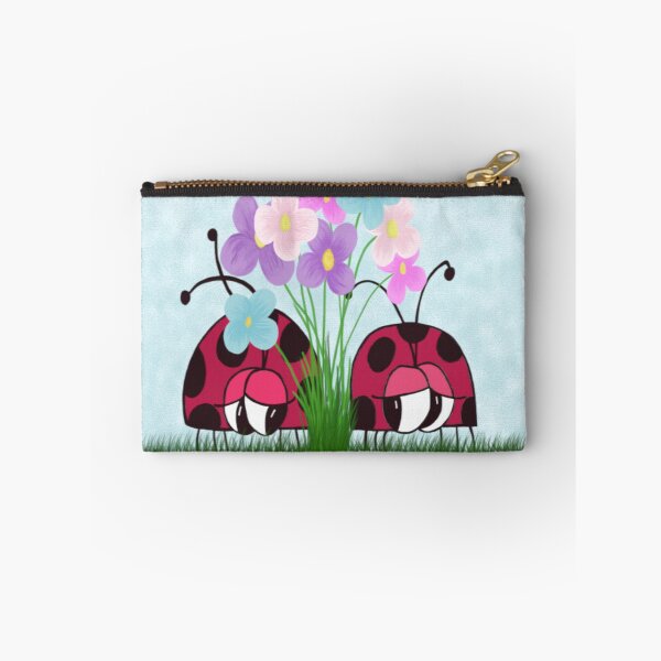 Item preview, Love At First Sight Ladybug Illustration designed and sold by OneArtsyMomma.