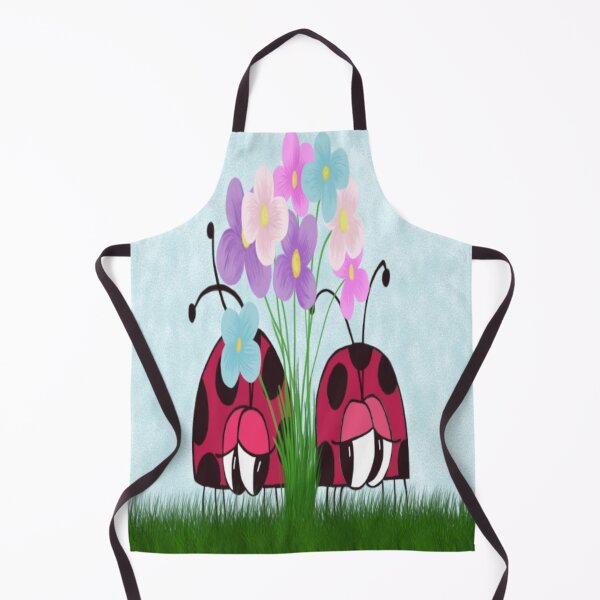 Item preview, Love At First Sight Ladybug Illustration designed and sold by OneArtsyMomma.