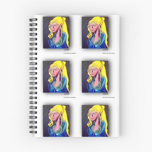 Item preview, lady with yellow hair. a picasso-mod-copy-type. c.a.2019 designed and sold by smiley100.