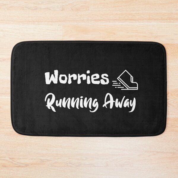 Item preview, Worries Running Away!  designed and sold by AllGoodViBesCo.
