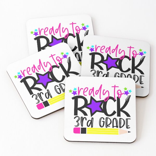 Item preview, Ready to rock 3rd grade designed and sold by purpleblobart.