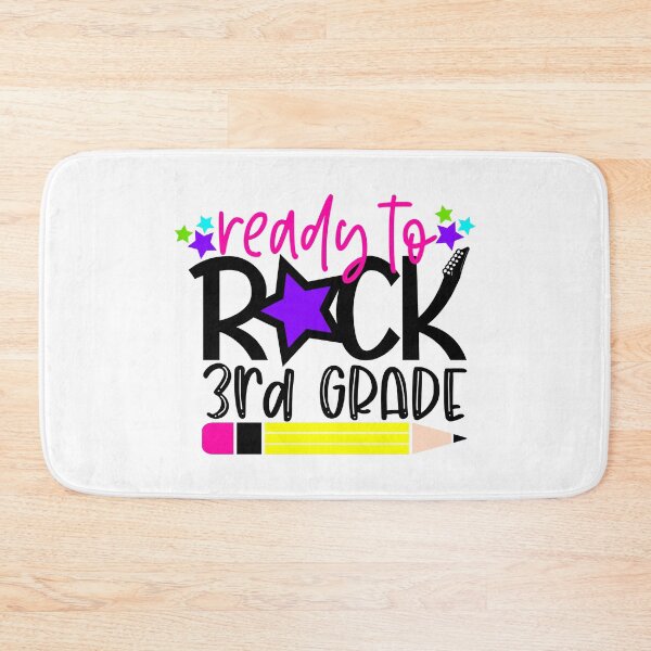 Item preview, Ready to rock 3rd grade designed and sold by purpleblobart.